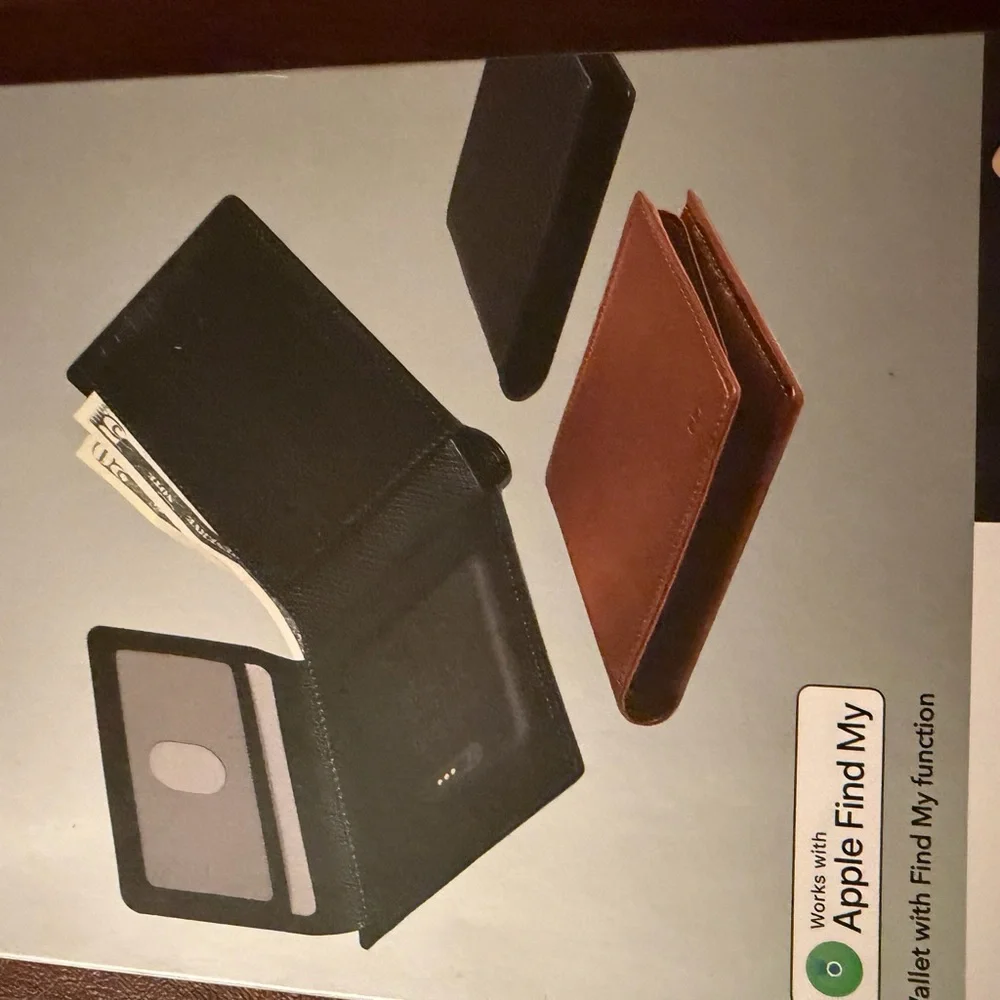 Black and Brown Wallet Set